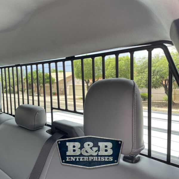 Vertical rear window bars