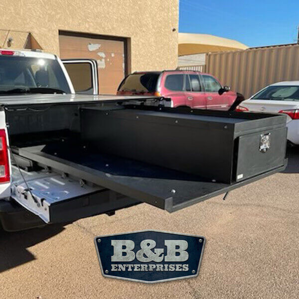 Box Pan Combo in Truck Bed